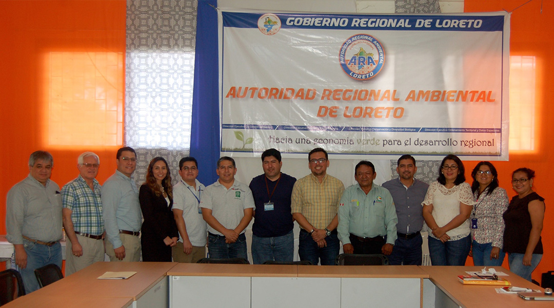 Participantes de la reunión que conformó el Grupo Técnico de Planeamiento Estratégico Forestal